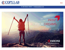 Tablet Screenshot of copylabpisa.com
